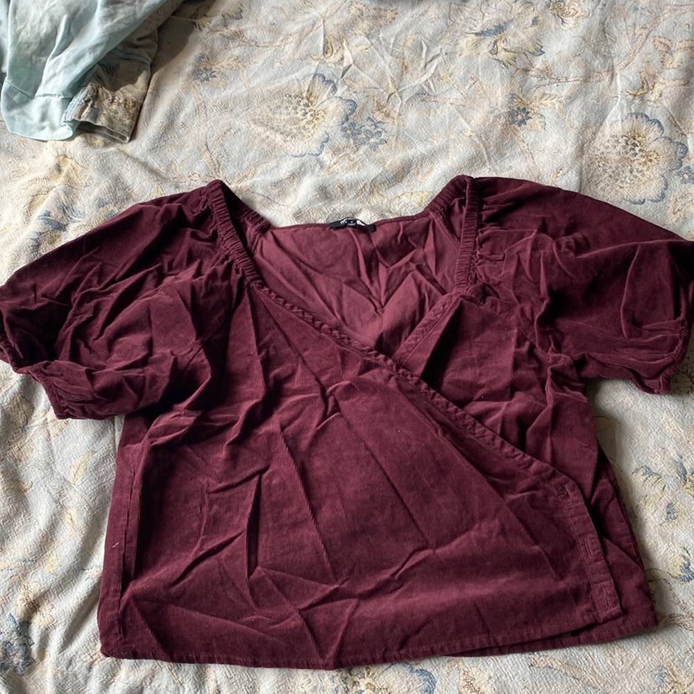 Madewell corduroy top